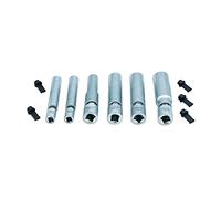 Laser 8066 Swivel Spark & Glow Plug Socket Set 1/4"D, 3/8"D 6pc