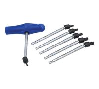 Laser 8225 6 Piece Universal Joint Spline Bit Set