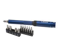 Laser 8244 Ratchet Screwdriver for Standard & Precision Bits