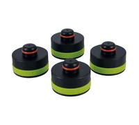 Laser 8440 Engineered Acetyl Jack Pads for Tesla Model S & X - 4pc, Green