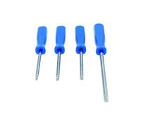 Laser 8477 Clutch Head Screwdriver Set 4pc