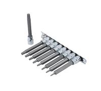 Laser Exhaust Technology Socket Bit Set 8482 Long Series Torx Plus® 3/8" D 9pc