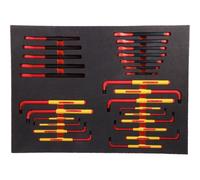 Laser 8487 Insulated Wrenches in Foam Inlay