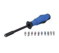 Laser 8499 Interchangeable 1/4" Drive Screwdriver Standard Bit Set 10-in-1