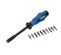 Laser Tools Screwdriver Bit Set 10-in-1 - 8499