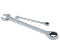 Laser 12 Piece 8-19mm Ratchet Ring Combination Spanner Set