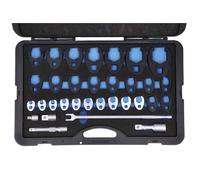 Laser 8516 Heavy Duty Flare Nut Crows Foot Wrench Set 32 Piece 10mm to 50mm