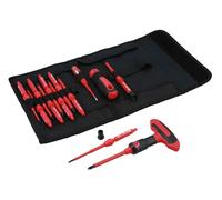 Laser 8527 Insulated Interchangeable Screwdriver Set 16pc