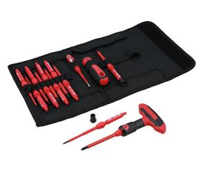 Laser 8527 Insulated Interchangeable Screwdriver Set 16pc TS3
