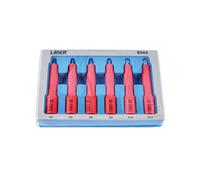 Laser 8544 3/8"D Insulated Spline Bit Socket Set 6pc