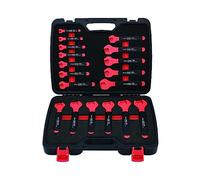 Laser Exhaust Technology 8558 Insulated Open Ended Spanner Set – 18pc