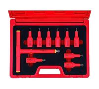 Laser 8560 Insulated Star Bit Set 1/2"D 10pc