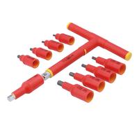 Laser 8561 Insulated Socket Hex Bit Set 10pc