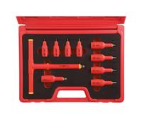 Laser 8561 Hex Allen Bit Set Insulated Live Work 1000V 4-10mm