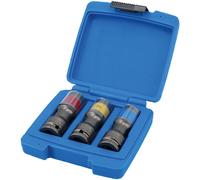 Laser Laser 8593 Alloy Wheel Torsion Socket Set 3pc