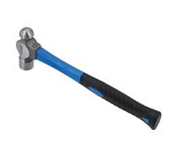 Laser 8605 Ball Pein Hammer 16oz, 65% fibreglass Shaft, 330mm Length, 16oz, Heat Treated 45 Carbon Steel