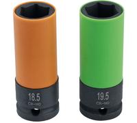 Laser Wheel Nut Socket Set 8618 – 18.5 & 19.5mm