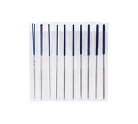 LASER 8645 Micro Round Diamond Coated File Set 12pc For Precision Filing