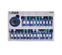 Laser Magnetic Bit Set 8648 – Swivel Palm Grip – 25pc