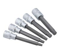Laser 8679 Long Series 1/2"D Torx Plus® Socket Bit Set 5pc