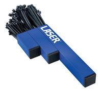 Laser 8795 Magnetic Cable Tie Holder inc Cable Ties 200pc
