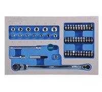 Laser 8802 Low Profile Bit & Socket Set 52pc