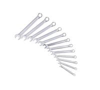 Laser 12 Piece 8-19mm Stamped Matt Finish Bi-Hex Metric Combination Spanner Set