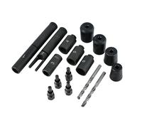 Laser 8912 Locking Wheel Nut Removal Kit - Lug Driller