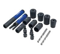 Laser 8912 Locking Wheel Nut Removal Kit - Lug Driller