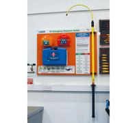 Laser 8969 EV Emergency Response Station with Electric Burns Kit, First Aid Kit, Battery Spill Response Kit