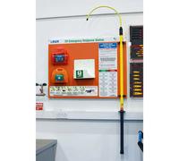 Laser 8970 EV Emergency Response Station with Electric Burns Kit, First Aid Kit, Bracket for Defibrillator