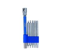 Laser T-Handle Spinner & Hex Bit Set 9114 - Interchangeable 3-Way - 6pc