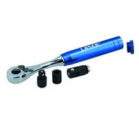 Laser 9139 3-in-1 Mini Ratchet Spanner - with Interchangeable Drives