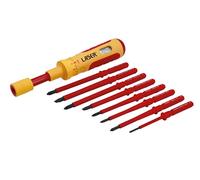 Laser 9167 VDE Insulated Torque Screwdriver Set 1-6Nm 9pc