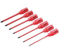 Laser 9184 Insulated Extra Long Slim Star Bit Socket 3/8" D T10 to T40-7pc