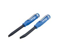 Laser 9201 Mini Pry Bar Set with Go Thru Handles & Pocket Clips - 2pc - 50th Anniversary