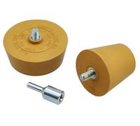 Laser 9276 Stripe Off Eraser Pad Set with Drill Adaptor - Cone Shaped