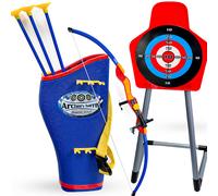 Laser Bow Arrow Archery Set Children Kids Crossbow Target Outdoor