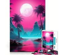 Laser Chroma Cascade 1000 Pieces Jigsaws Adults Puzzles Cognitive Skill Tension Relief Home Game Home Display (38x26cm)
