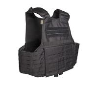 Mil-Tec Laser-cut Carrier Vest Tactical Vest - Black