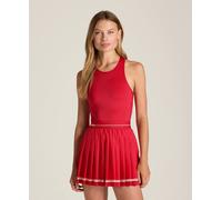 Laser Cut Pleat Dress