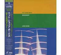 Laser Disc Pet Shop Boys Discovery Japan Edition Insert & Obi NTSC
