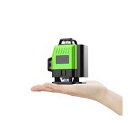 Laser Distance Measure, 16/12 Lines Laser Level Green Line Horizontal And Vertical 360 Self-leveling Super Powerful Professional Tool(16-line-A)