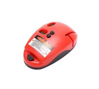 Laser Distance Measure, 2Pieces Red Mini Portable Vertical Level Laser Straight 90 Degree Mouse-shaped Plastic Self-leveling Diy Measuring Tool