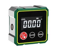Laser Distance Measure, Laser Digital Protractor Inclinometer Level Angle Gauge USB Rechargeable Goniometer Box LCD Backlit Magnetic Finder