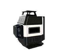 Laser Distance Measure, Mini Laser Level 12 Lines 3D Self-Leveling 360° Horizontal And Vertical Cross Green Beam(Set-2)