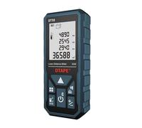 Laser Distance Meter - 50M/165ft Digital Laser Measure with Handle, IP54 Waterproof & Shockproof, Accurate Distance, Area & Volume Measurement for Indoor & Outdoor Use