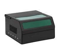Laser Engraver Enclosure With Extraction Hose - Production Equipment by Steinberg Systems Black,Green