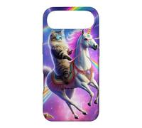 Laser Eyes Outer Space Cat Riding Llama Unicorn Ufo Tacos Case for iPhone Air