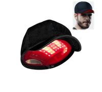 Laser Hair Growth Cap for Men & Women - Red Light Therapy Helmet with 3 Energy Modes, Home Use for Thicker, Healthier Hair (Black)